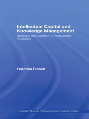 cover image of Intellectual Capital and Knowledge Management